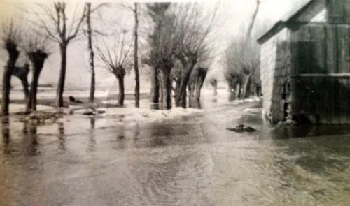 Überschwemmung bei Timpe? 1948